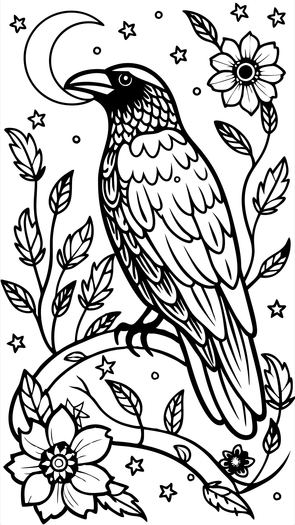 coloriage des Ravens